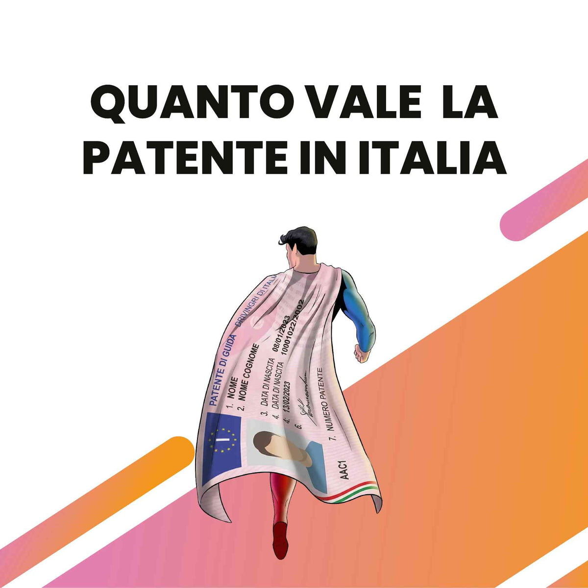Quanto vale la patente in Italia oggi