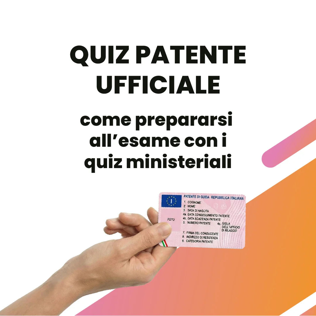Quiz patente ufficiale: come prepararsi all’esame con i quiz ministeriali