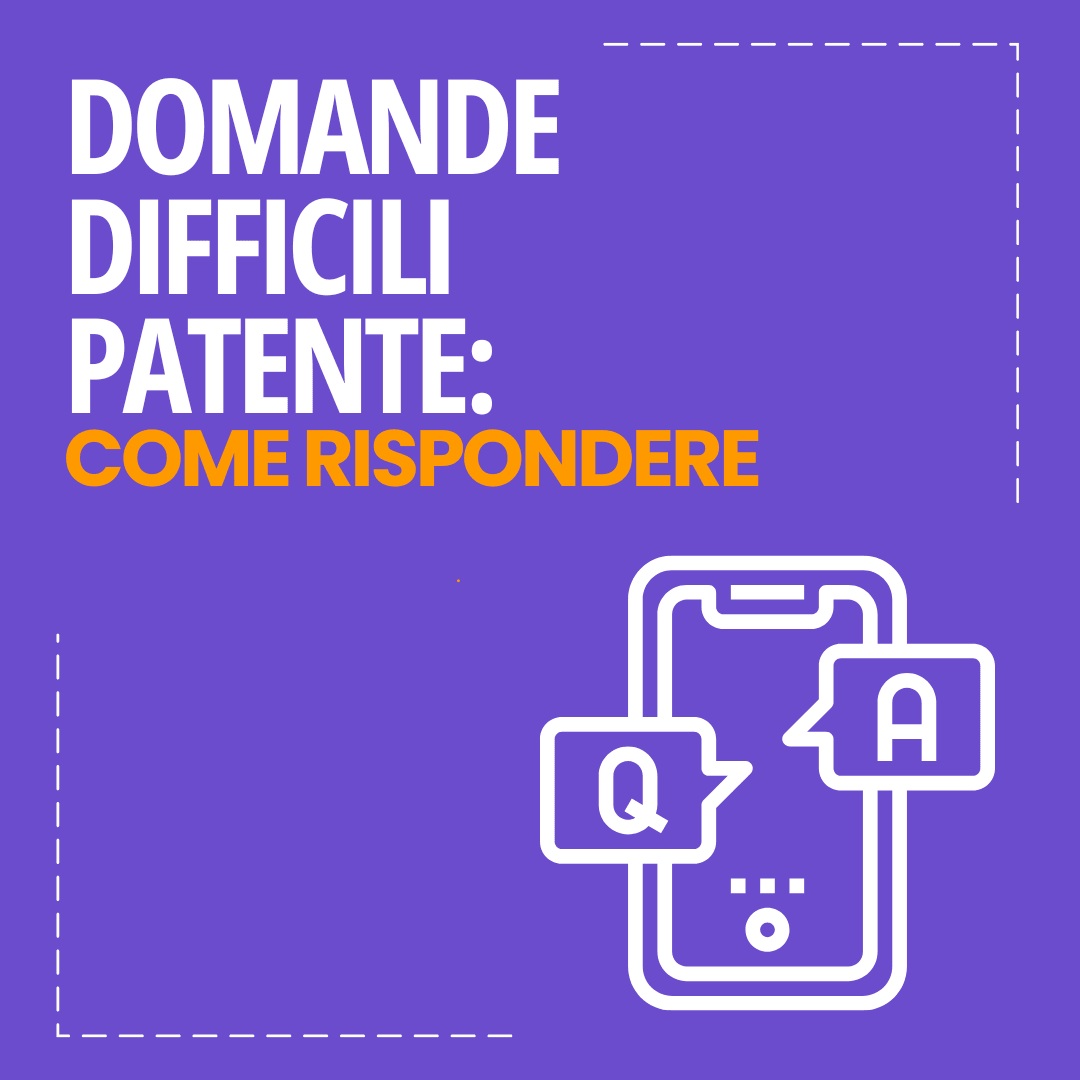 Le domande più difficili dell’esame teorico della patente e come rispondere