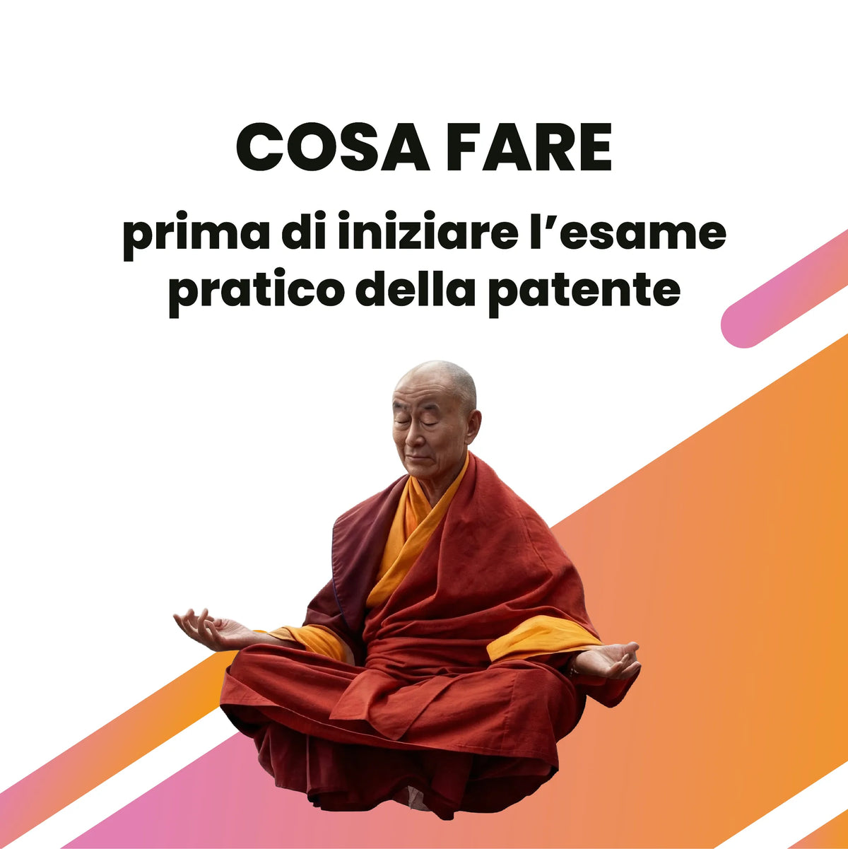 Cosa fare prima di iniziare l’esame pratico della patente