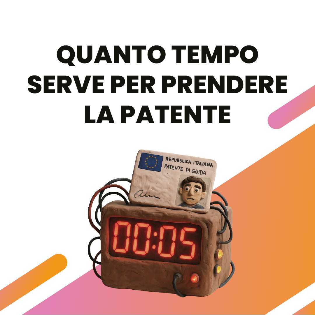 Quanto tempo serve per prendere la patente B